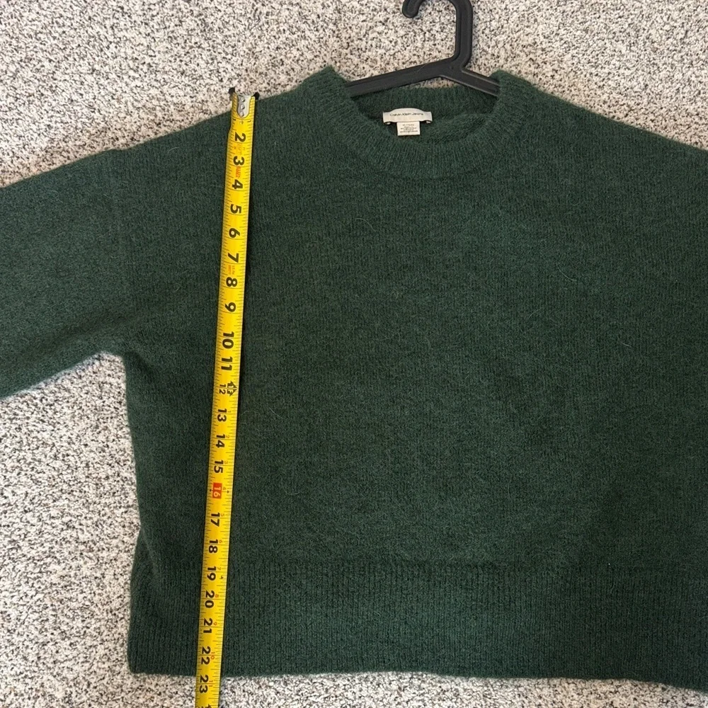 Calvin Klein Jeans Forest Green Crew Neck Sweater